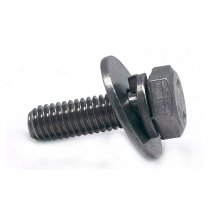 OEM ss304 hex head With spring washer machine screw
